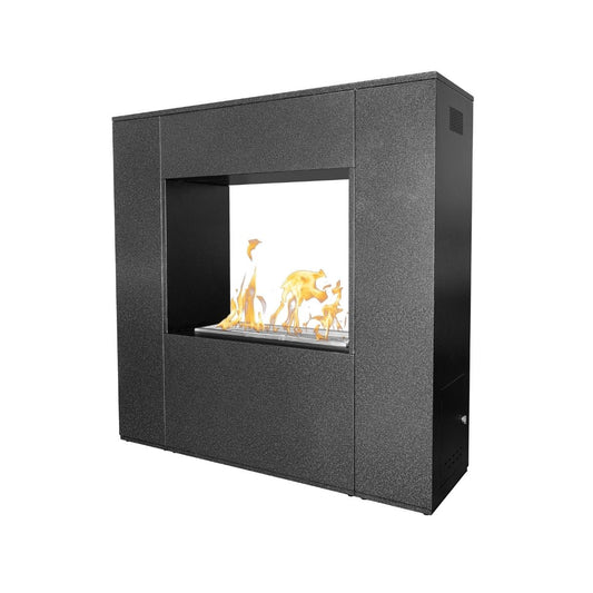 Williams Outdoor Fireplace - Powder Coated Metal by The Outdoor Plus | Outdoor Heat Direct