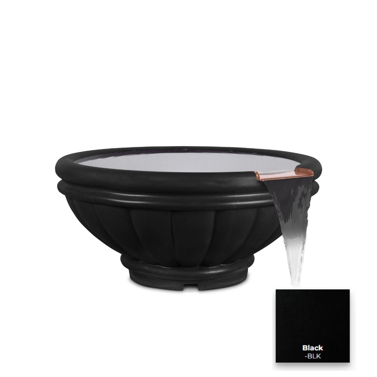 Roma Concrete Water Bowl - Free Cover ✓ [The Outdoor Plus]