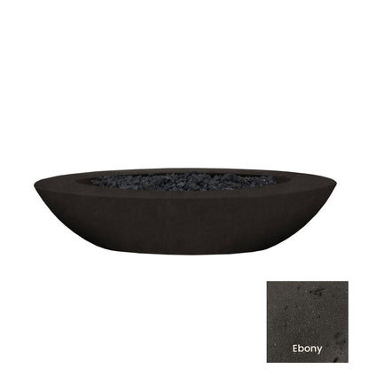 Prism Hardscapes 79" x 45" Ovale Fire Bowl + Free Cover | Outdoor Heat Direct 