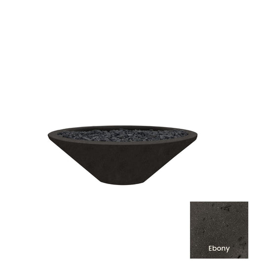 Fire Bowl 31" Embarcadero Pedestal by Prism Hardscapes