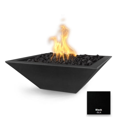 Maya Concrete Fire Bowl - Free Cover ✓ [The Outdoor Plus] | Outdoor Heat Direct