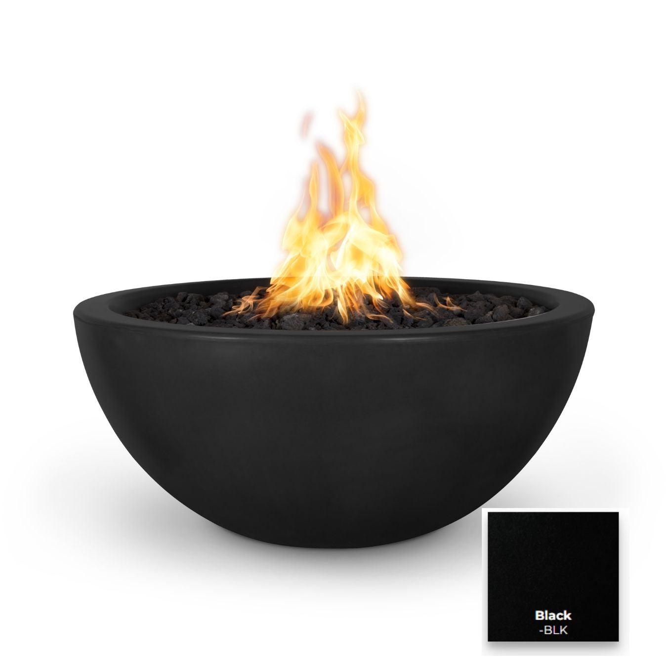 Luna Concrete Fire Pit - Free Cover ✓ [The Outdoor Plus]  | Outdoor Heat Direct