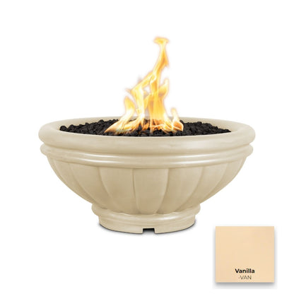 Roma Concrete Fire Bowl - Free Cover ✓ [The Outdoor Plus]