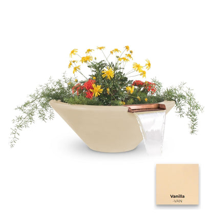 Cazo Concrete Planter Bowl with Water [The Outdoor Plus]