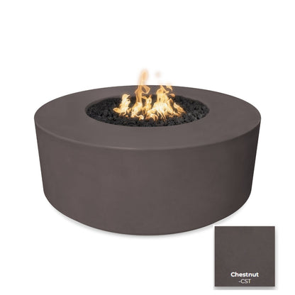 Florence Concrete Fire Pit 54" - Free Cover ✓ [The Outdoor Plus]