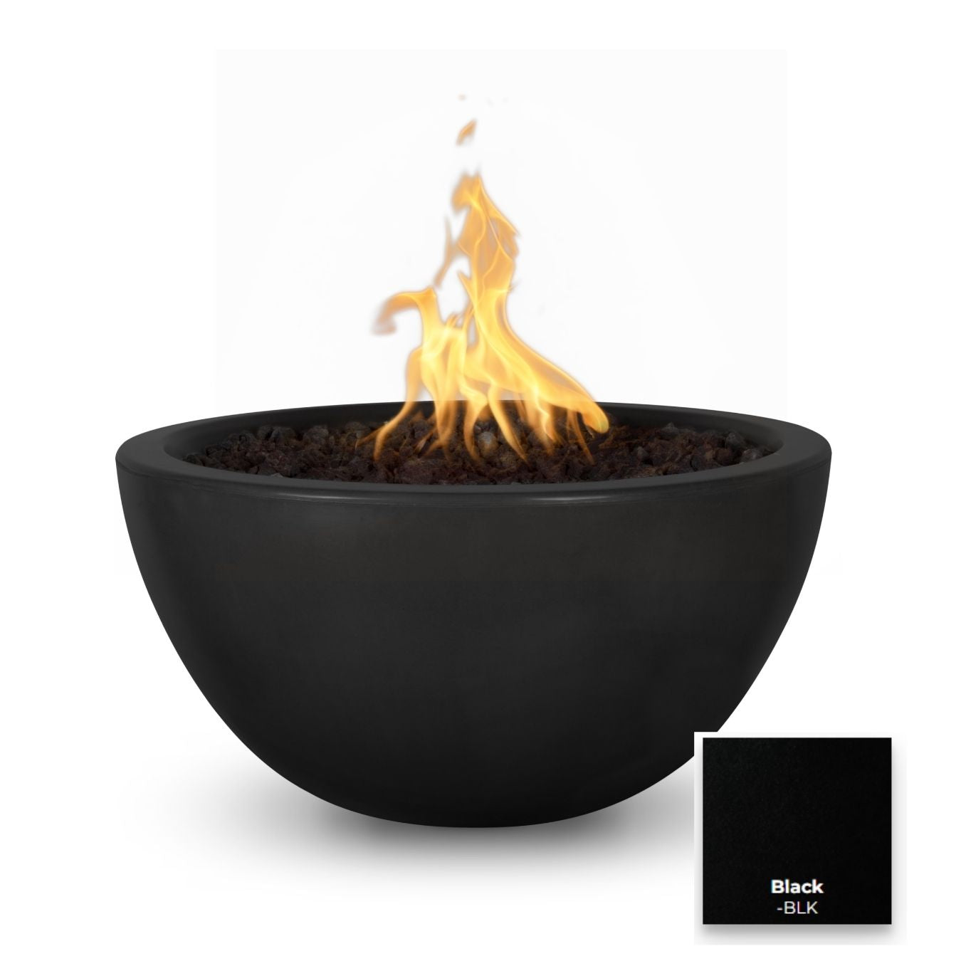 Luna Concrete Fire Bowl - Free Cover ✓ [The Outdoor Plus]