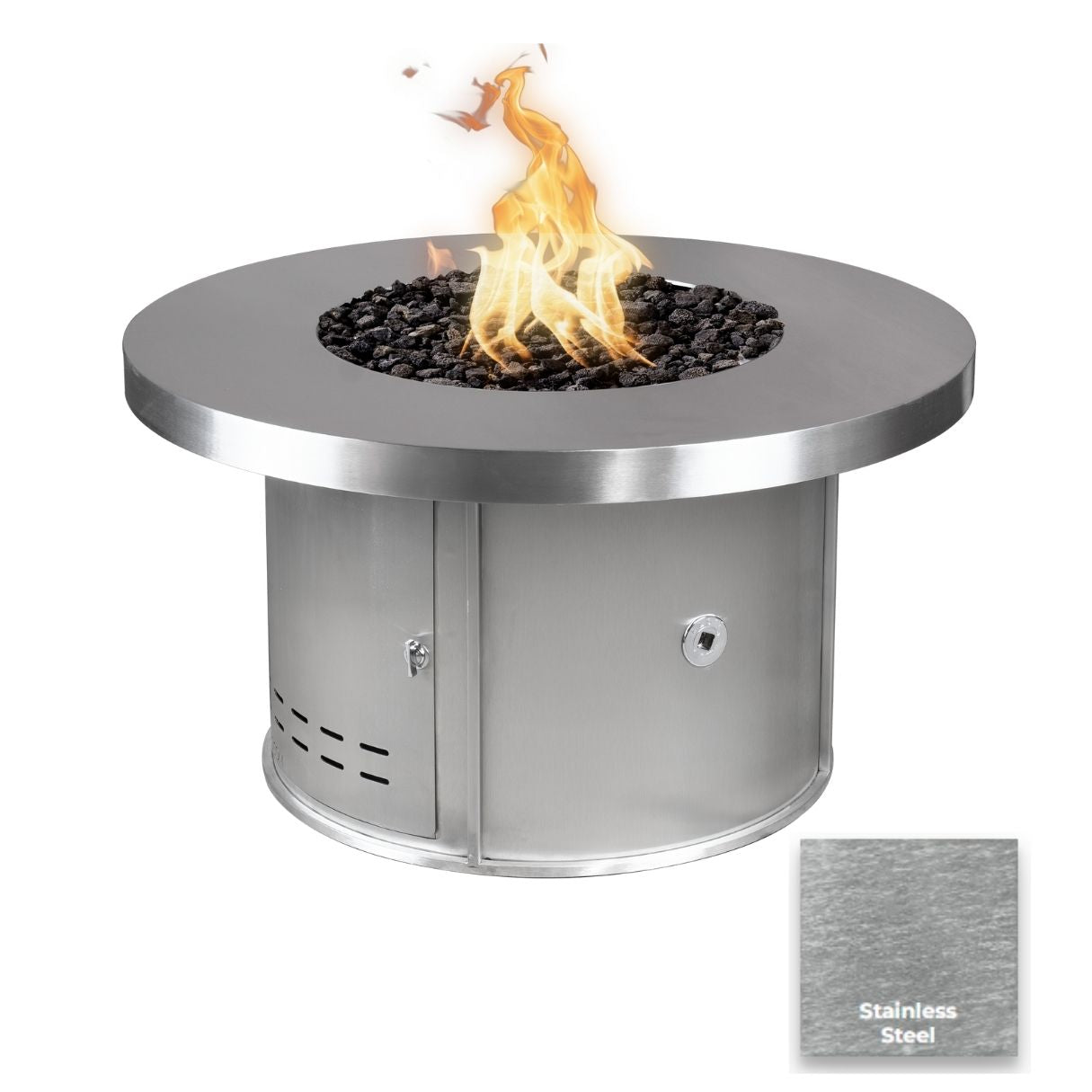 The Outdoor Plus Mabel Metal Fire Pit + Free Cover