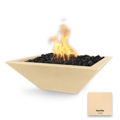 Maya Concrete Fire Bowl - Free Cover ✓ [The Outdoor Plus] | Outdoor Heat Direct