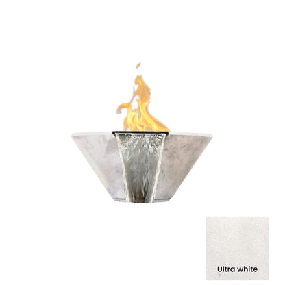 Fire & Water Bowl Verona 32" - Free Cover ✓ [Prism Hardscapes] | Outdoor Heat Direct