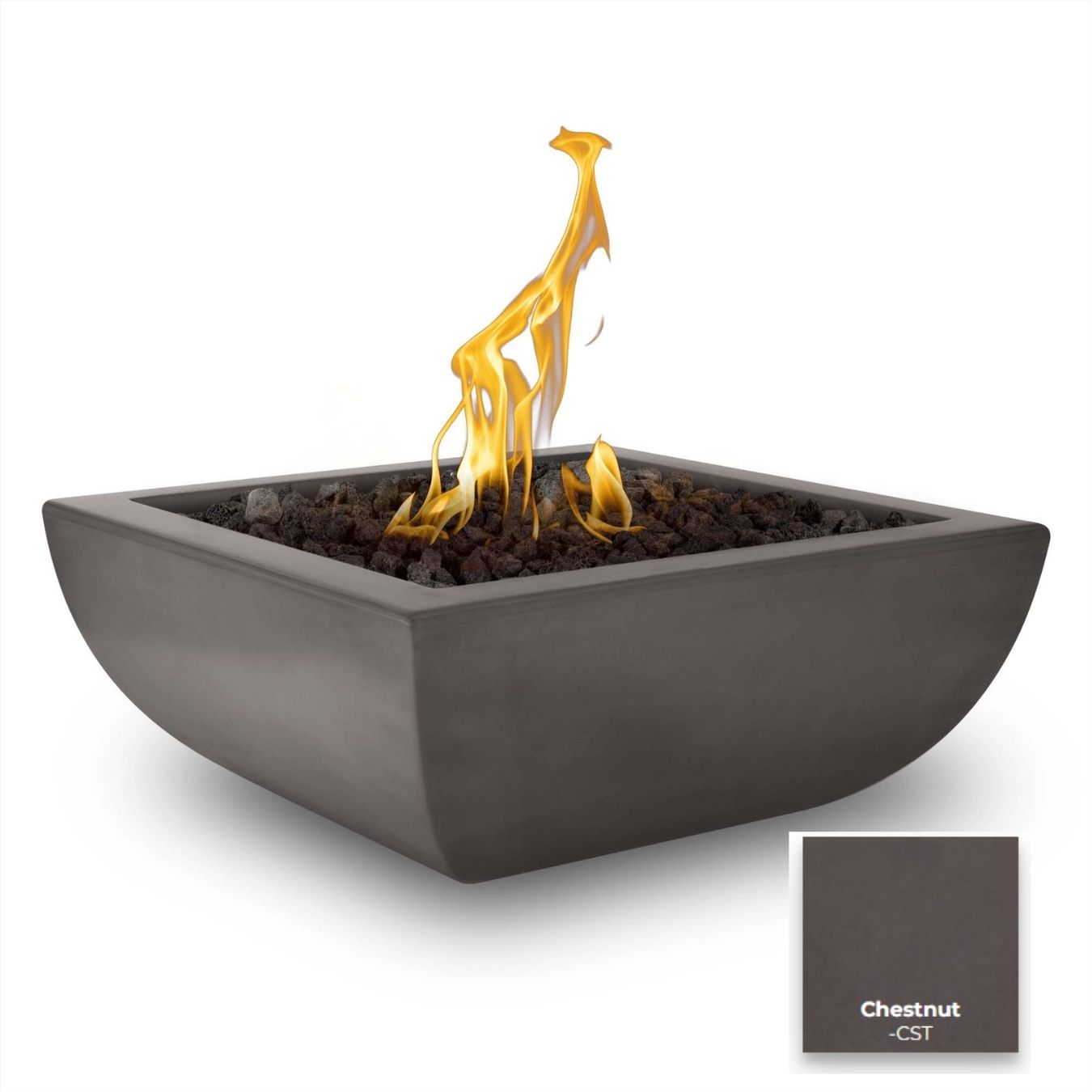 Avalon Concrete Fire Bowl - Free Cover ✓ [The Outdoor Plus] | Outdoor Heat Direct