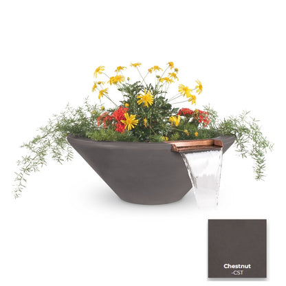 Cazo Concrete Planter Bowl with Water [The Outdoor Plus]