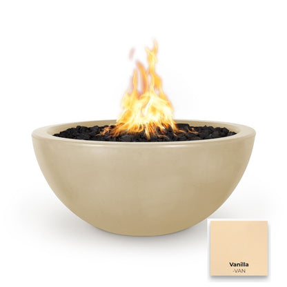 Luna Concrete Fire Pit - Free Cover ✓ [The Outdoor Plus]  | Outdoor Heat Direct