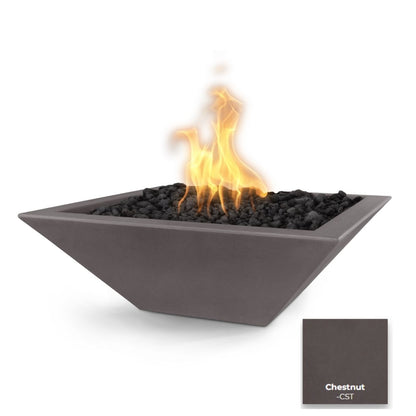 Maya Concrete Fire Bowl - Free Cover ✓ [The Outdoor Plus]