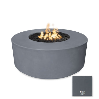 Florence Concrete Fire Pit 54" - Free Cover ✓ [The Outdoor Plus]