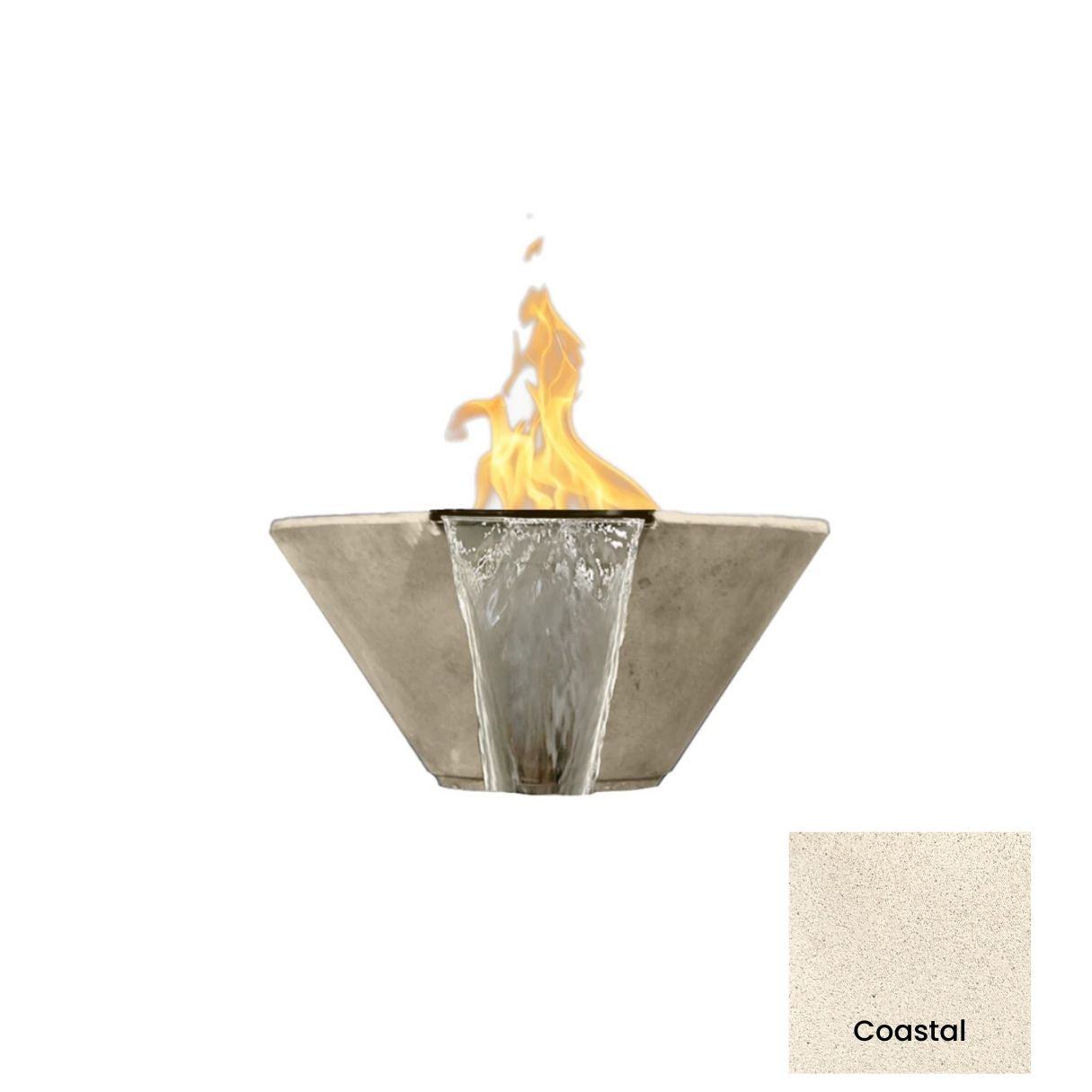 Fire & Water Bowl Verona 32" - Free Cover ✓ [Prism Hardscapes]