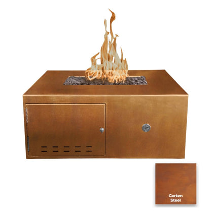 The Outdoor Plus Gallaway Low Profile Fire Pit + Free Cover