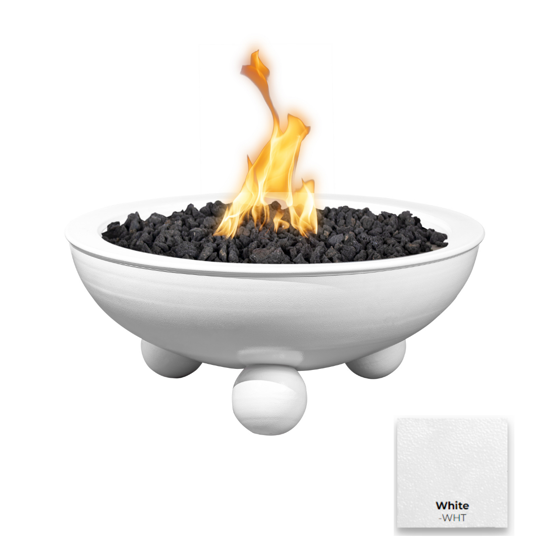 The Outdoor Plus Sedona Fire Bowl with Round Legs | Outdoor Heat Direct