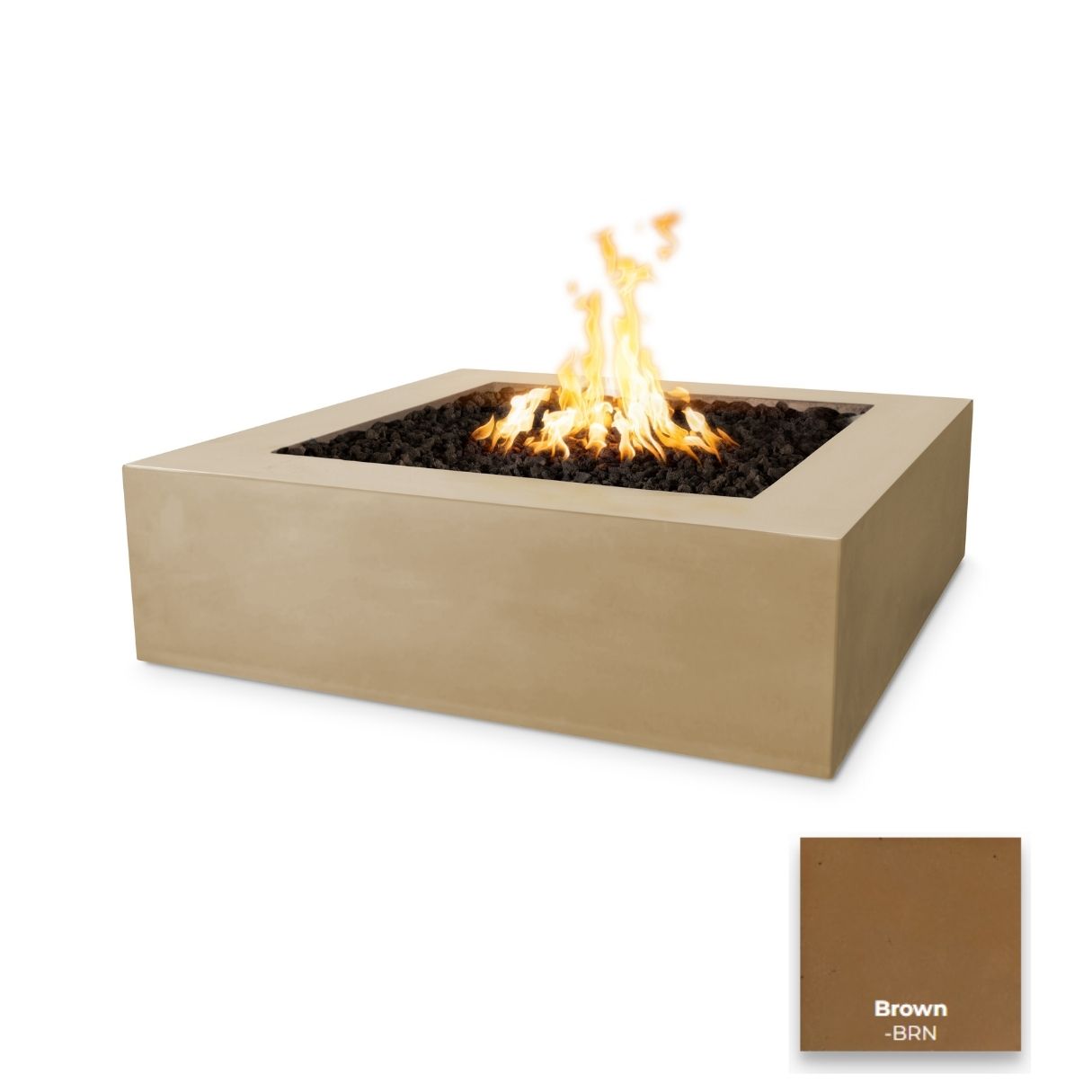 Quad Concrete Fire Pit - Free Cover ✓ [The Outdoor Plus]