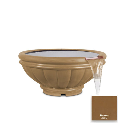 Roma Concrete Water Bowl - Free Cover ✓ [The Outdoor Plus]