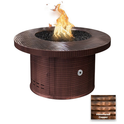 The Outdoor Plus Mabel Metal Fire Pit + Free Cover