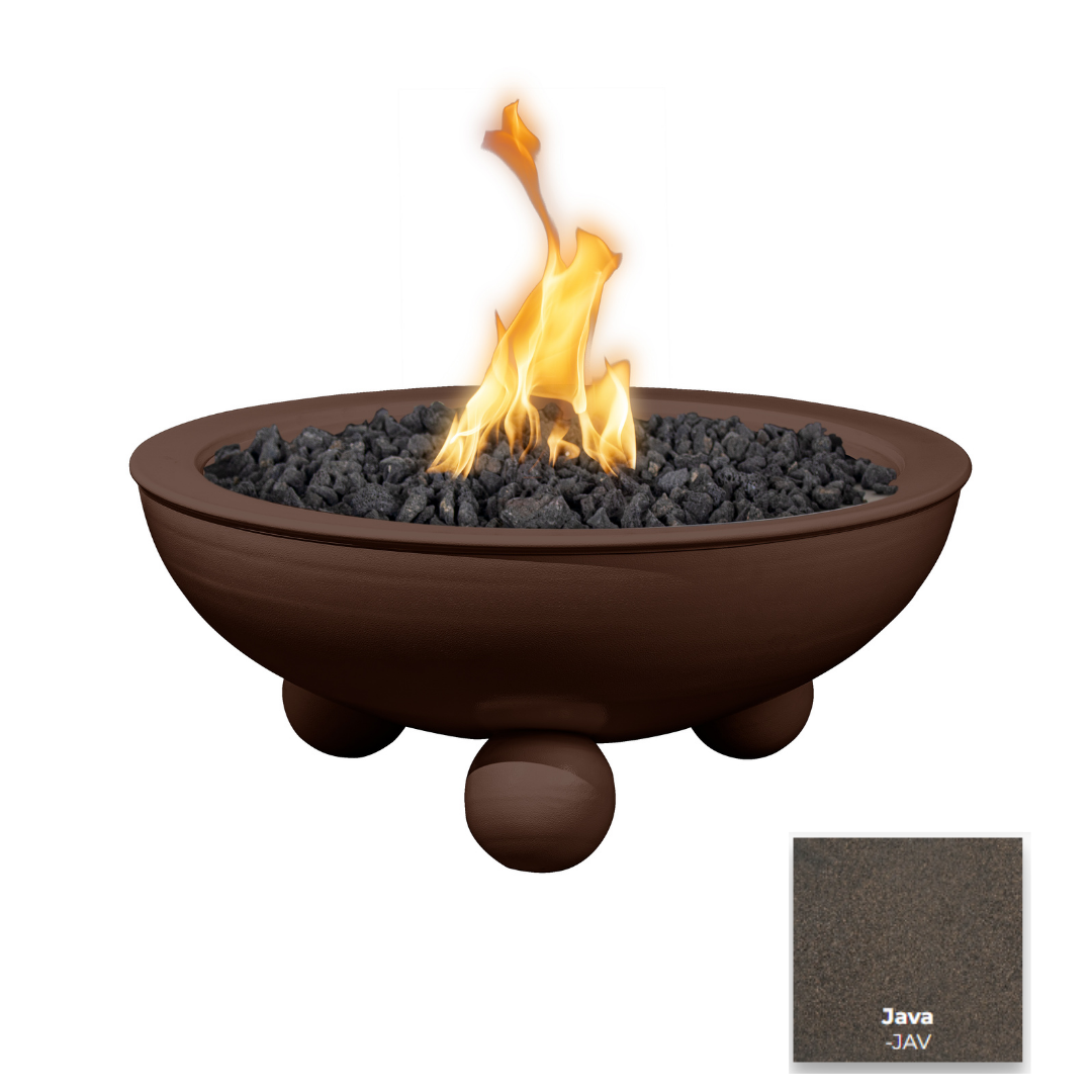 The Outdoor Plus Sedona Fire Bowl with Round Legs | Outdoor Heat Direct