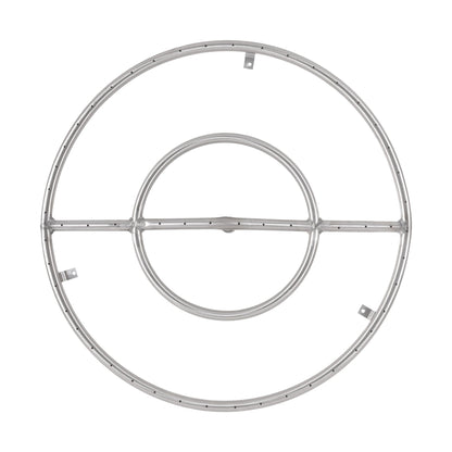 Round Stainless Steel Burner by The Outdoor Plus