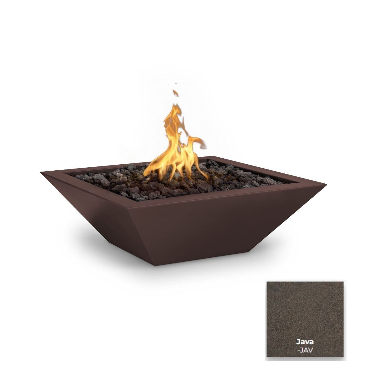 Maya Powdercoated Steel Fire Bowl - Free Cover ✓ [The Outdoor Plus]