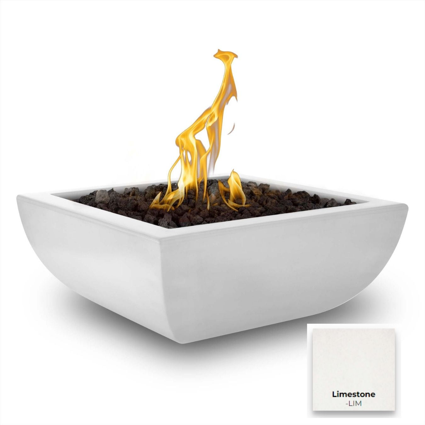 Avalon Concrete Fire Bowl - Free Cover ✓ [The Outdoor Plus]