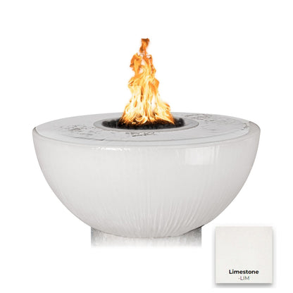 Sedona 360° Concrete Fire & Water Bowl - Free Cover ✓ [The Outdoor Plus]