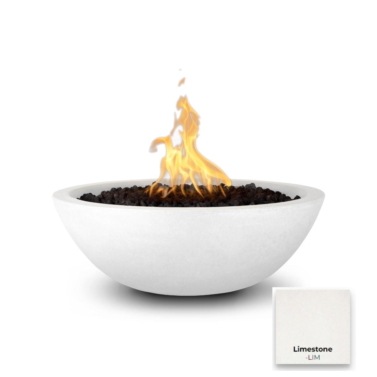 Sedona Concrete Fire Bowl - Free Cover ✓ [The Outdoor Plus] | Outdoor Heat Direct