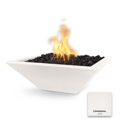 Maya Concrete Fire Bowl - Free Cover ✓ [The Outdoor Plus]