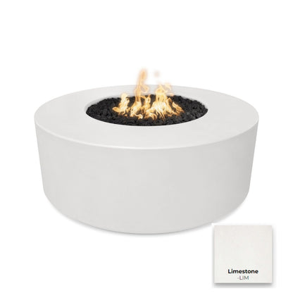 Florence Concrete Fire Pit 54" - Free Cover ✓ [The Outdoor Plus]