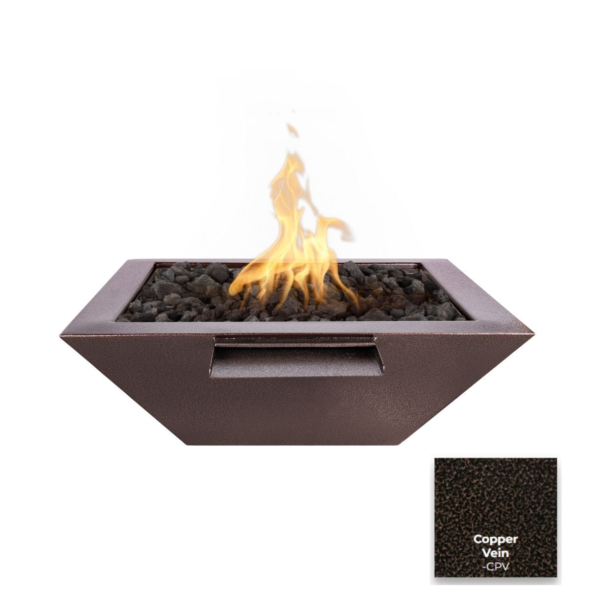 Maya Powdercoated Steel Fire & Water Bowl - Free Cover ✓ [The Outdoor Plus]