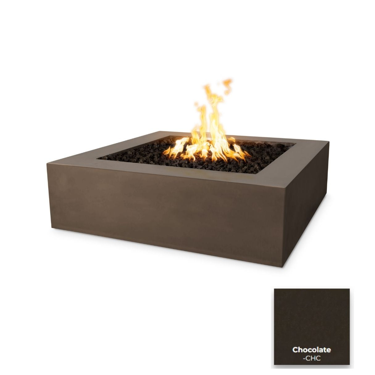 Quad Concrete Fire Pit - Free Cover ✓ [The Outdoor Plus] | Outdoor Heat Direct 