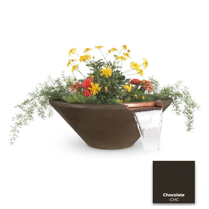 Cazo Concrete Planter Bowl with Water [The Outdoor Plus]