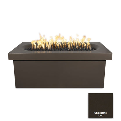 Ramona Rectangular Concrete Fire Table - Free Cover ✓ [The Outdoor Plus]