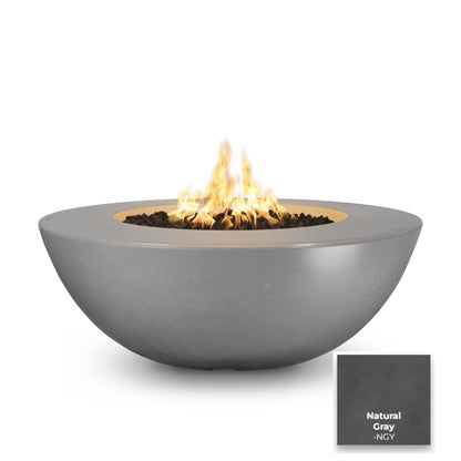 Sedona Wide Ledge Concrete Fire Pit - Free Cover ✓ [The Outdoor Plus]