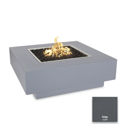 The Outdoor Plus Cabo Square Metal Fire Pit + Free Cover | Outdoor Heat Direct