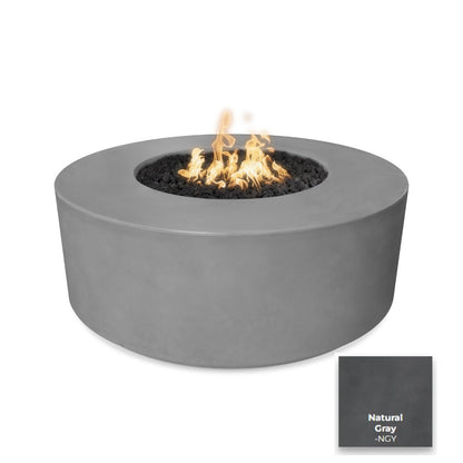 Florence Concrete Fire Pit 54" - Free Cover ✓ [The Outdoor Plus]