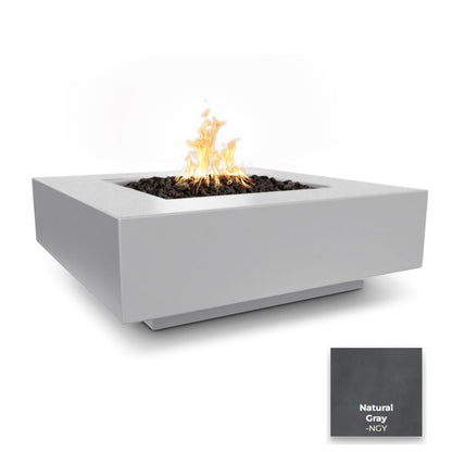 Cabo Square Concrete Fire Pit - Free Cover ✓ [The Outdoor Plus]