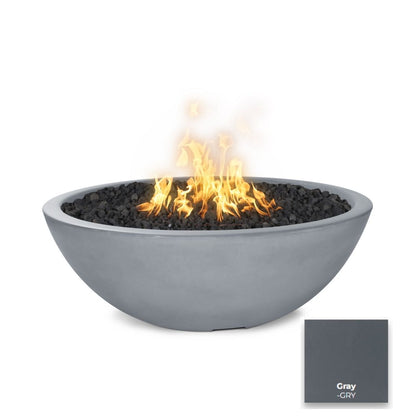 Sedona Concrete Fire Pit - Narrow Ledge - Free Cover ✓ [The Outdoor Plus]