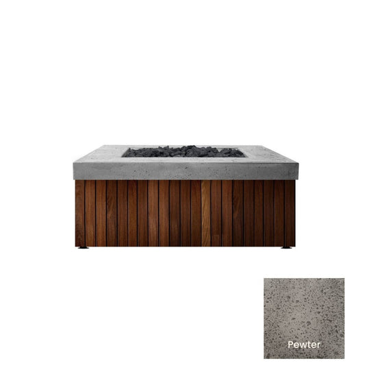 Prism Hardscapes 42" x 42" Manchester Fire Table + Free Cover | Outdoor Heat Direct 