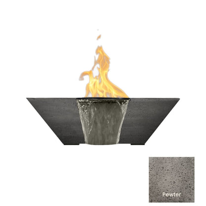 Fire & Water Bowl Lombard-P 29"  - Free Cover ✓ [Prism Hardscapes] | Outdoor Heat Direct