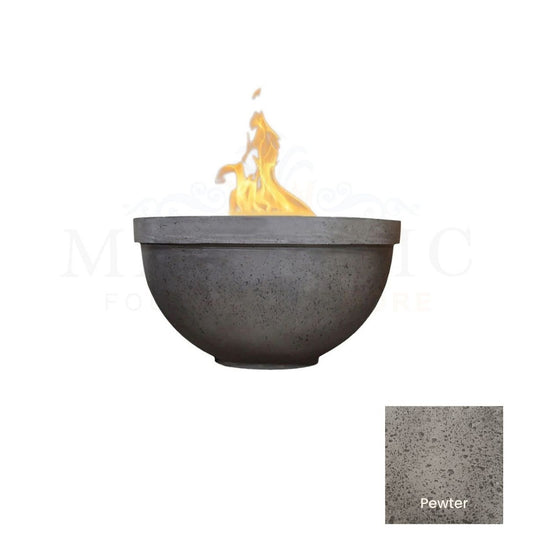 Fire Bowl  33"  Sorrento - Free Cover ✓ [Prism Hardscapes] | Outdoor Heat Direct