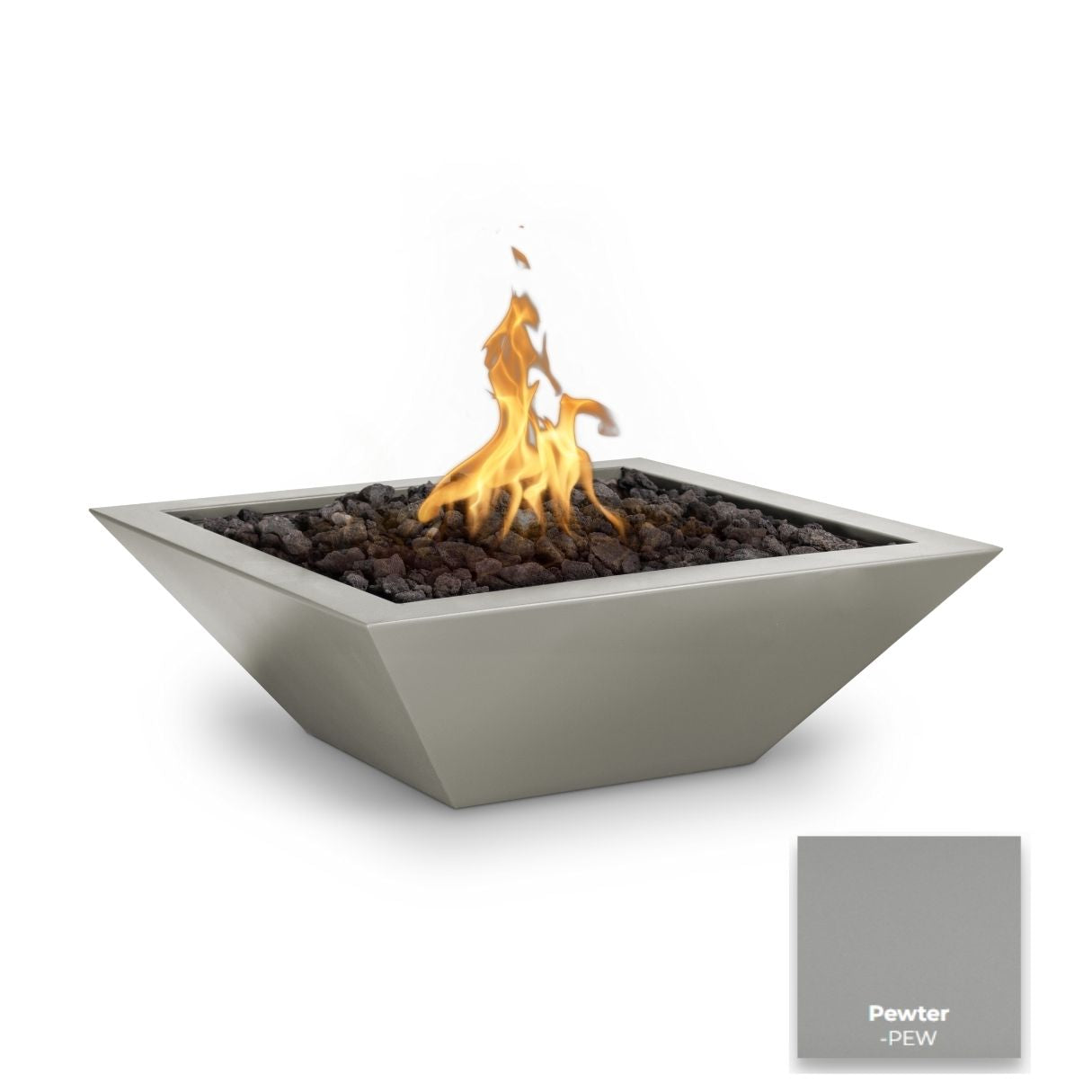 Maya Powdercoated Steel Fire Bowl - Free Cover ✓ [The Outdoor Plus]