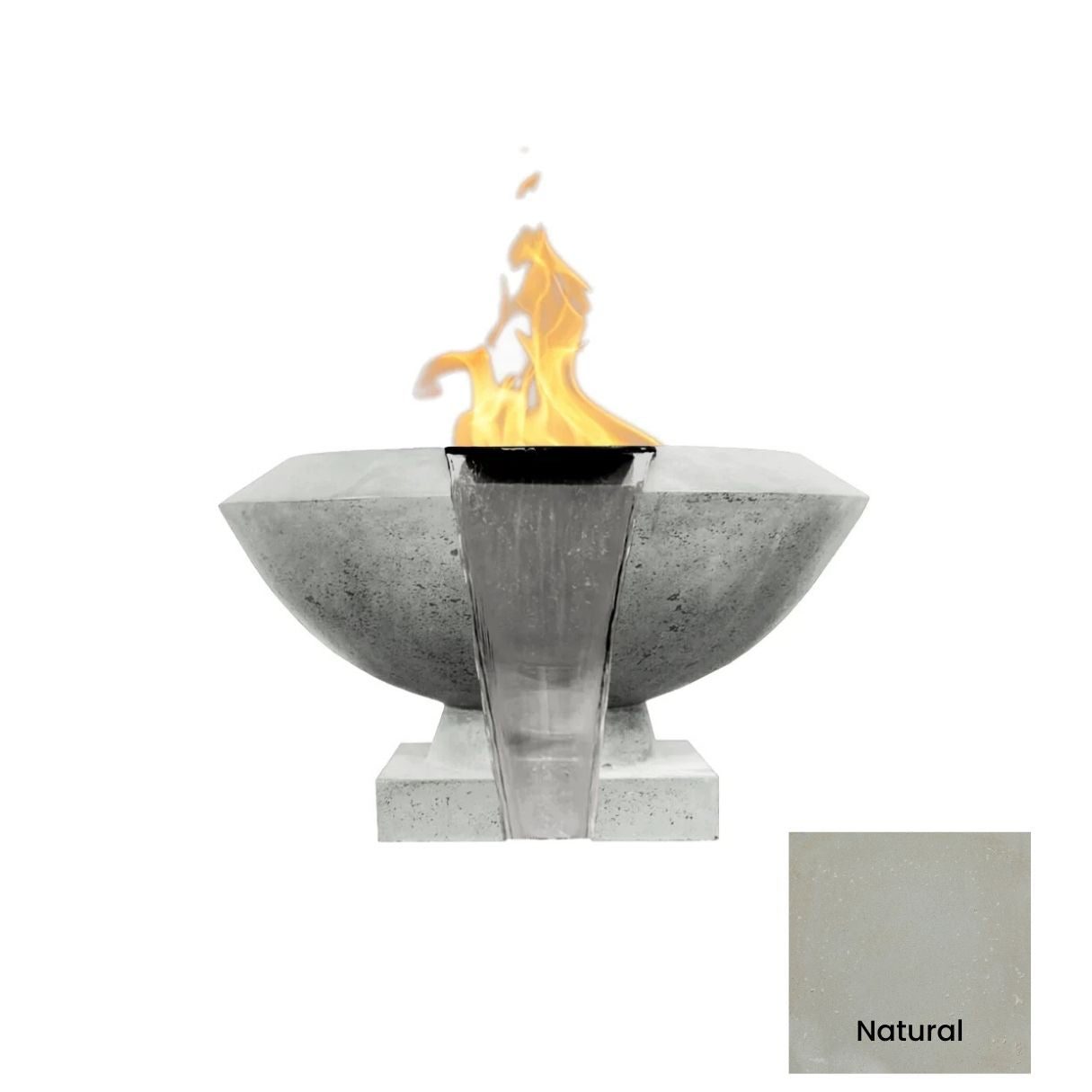 Fire & Water Bowl 33" Toscana - Free Cover ✓ [Prism Hardscapes]