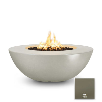 Sedona Wide Ledge Concrete Fire Pit - Free Cover ✓ [The Outdoor Plus] | Outdoor Heat Direct