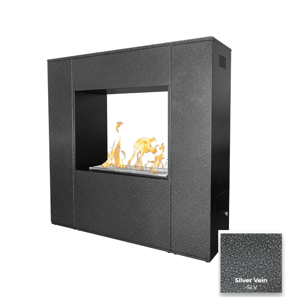 Williams Outdoor Fireplace - Powder Coated Metal by The Outdoor Plus