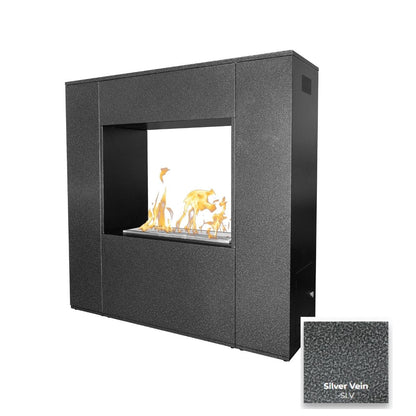 Williams Outdoor Fireplace - Powder Coated Metal by The Outdoor Plus | Outdoor Heat Direct