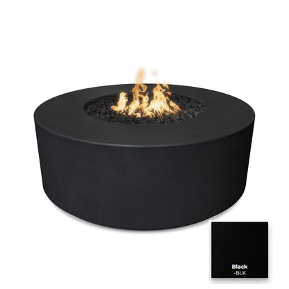 Florence Concrete Fire Pit 54" - Free Cover ✓ [The Outdoor Plus]